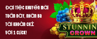 Thưởng Chào Mừng 100% Lần Nạp Đầu promotion